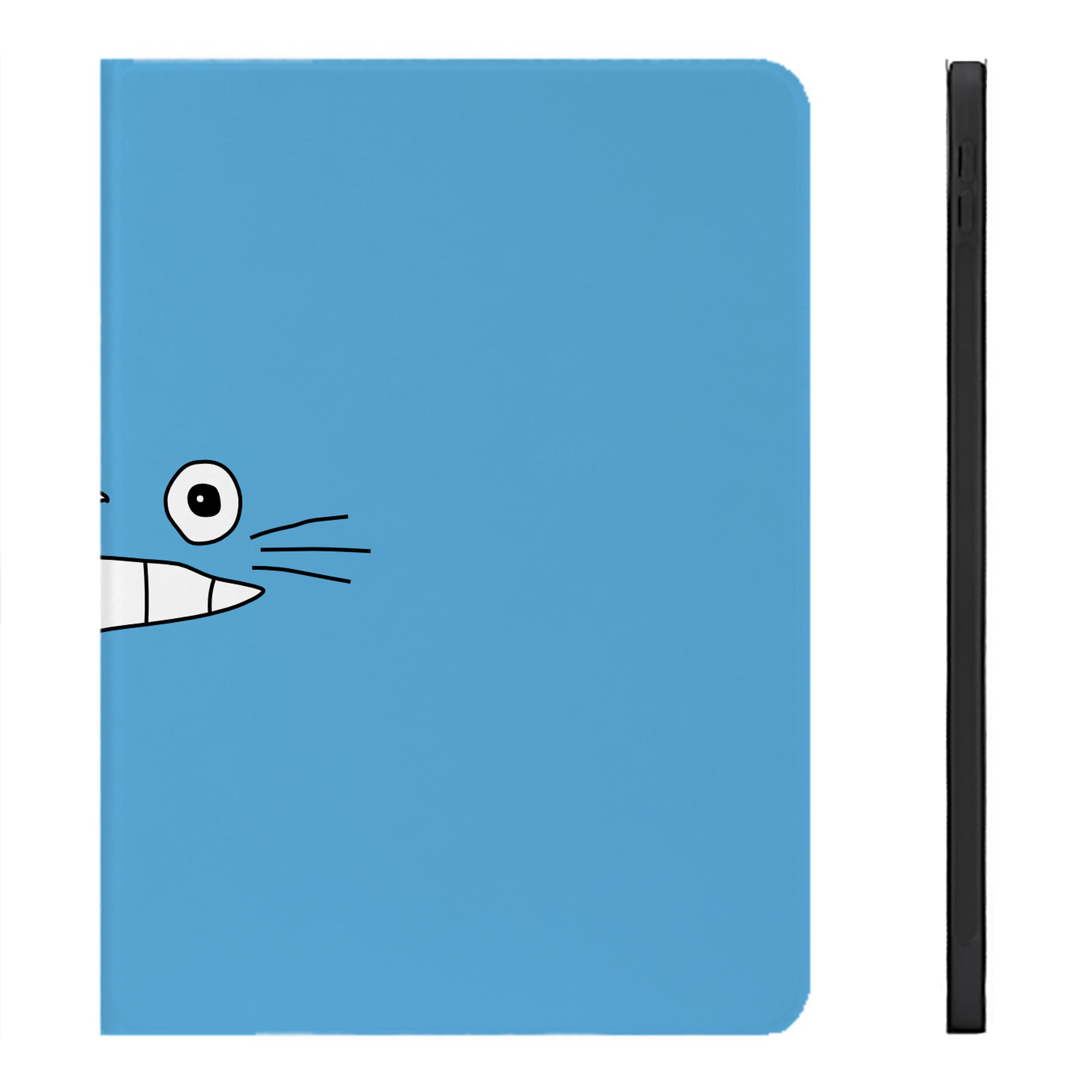 （画像用） となりのトトロ 草壁メイ 草壁サツキ My Neighbor Totoro Satsuki Kusakabe Mei Kusakabe IPadケース ペンホルダー付き ブックスタイルデザイン